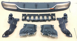 <span class=keywords><strong>W205</strong></span> <span class=keywords><strong>AMG</strong></span> C63 diffusore posteriore coupé con quattro tubi per Mercedes Benz 2015 2018 - Product Image 6