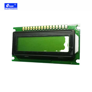 18ピン文字<span class=keywords><strong>LCD</strong></span>ディスプレイ8ビットイエローグリーンモノクロ16x2 STN液晶モジュール - Product Image 5