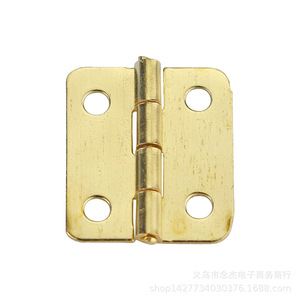 Charnière en cuivre pur 16x18mm, charnière miniature de poche pour boîte-cadeau, outils d'artisanat - Product Image 5