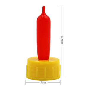 Silicone cừu dê sữa ăn teats nhựa cừu bê sữa chai uống núm vú cao su điều dưỡng núm vú - Product Image 3