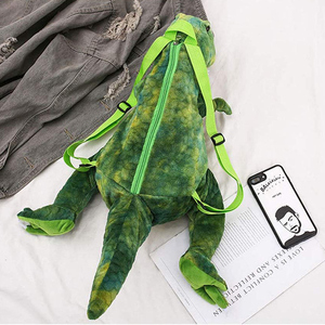 Zaino della peluche dei bambini del <span class=keywords><strong>dinosauro</strong></span> dei giocattoli animali svegli di vendita diretta della fabbrica - Product Image 2