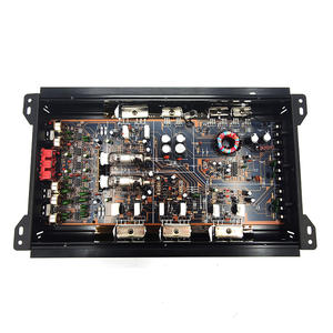 OEM Monoblock Clase AB Amplificador de audio para el automóvil de 4 canales Subwoofer estéreo de potencia Amplificador de sonido bajo con ecualizadores cruzados - Product Image 3