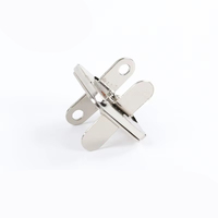 Kancing Magnet Besi Ramah Lingkungan Bentuk Persegi dengan Teknik Pelapisan Desain Kancing Tekan Datar