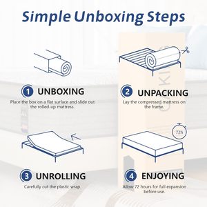 Chất lượng cao giường đơn khách sạn Gel Bộ nhớ bọt Nệm bán buôn thiết kế hiện đại phòng ngủ Túi mùa xuân Nệm cao su thoáng khí - Product Image 5