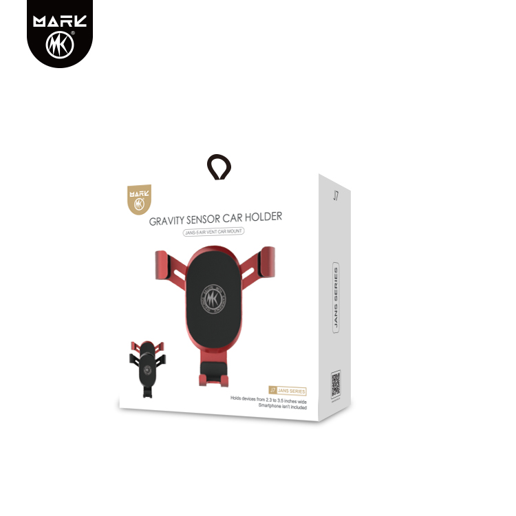 Автомобильный держатель 67-86 мм смартфон Мода 180 Бесплатная вращение оптовая цена черный красный высокое качество новый продукт