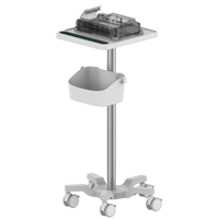 Chariot médical CORITON pour ventilateur, ECG/échographie, chariot d'hôpital