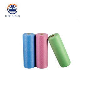 <span class=keywords><strong>Rouleau</strong></span> de lingettes jetables non tissées en spunlace pour cuisine et nettoyage - Product Image 1