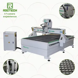 Hot Sale High Rigidity 1300mm*2500mm 1325 Cnc Router From China Roctech Cnc Wood Carving Cutting Machine Woodworking Machinery