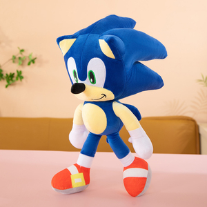 ตุ๊กตาเม้าส์การ์ตูนอะนิเมะเฮดจ์ฮ็อกซุปเปอร์โซนิคข้ามพรมแดน  งานปักตาข่าย  ขนาดกลาง ขายส่ง - Product Image 3