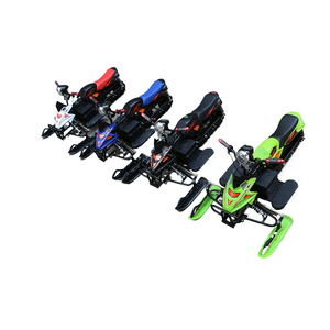 Nouvelle motoneige pour enfants avec freins Véhicule à neige avec skis Double <span class=keywords><strong>luge</strong></span> électrique - Product Image 6