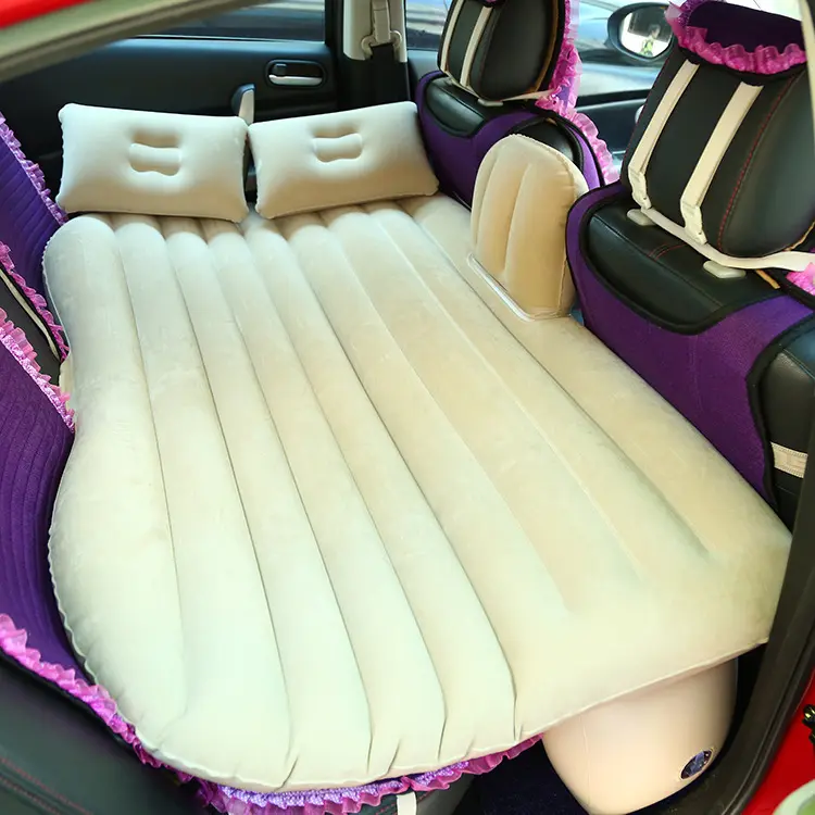Colchão inflável portátil, cama de ar repouso ao ar livre para carro