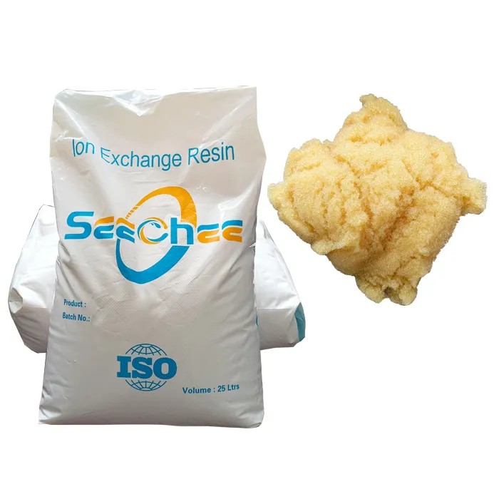 SeeChee Brand Cation Exchange Resin 001*7H IR120H for Iaundry Detergents Soft Water