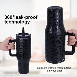 Fabbriche in Thailandia, Logo Personalizzato, Thermos da 32oz 40oz in Acciaio Inox 304 con Manico e Coperchio, per Esterni - Product Image 5