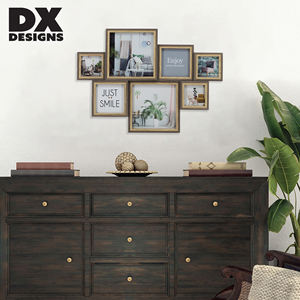 Design moderne <span class=keywords><strong>de</strong></span> haute qualité, décoration <span class=keywords><strong>de</strong></span> la maison, <span class=keywords><strong>Collage</strong></span> bicolore, suspension murale, ensemble <span class=keywords><strong>de</strong></span> cadres Photo - Product Image 2