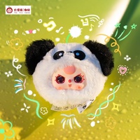 Nuevo y Moderno Set de 12 Cajas Sorpresa de Peluche con Cabeza de Animal, Mini Muñeco Adorable, Decoración, Regalo, Serie Tres Bebés, Regalos de Navidad