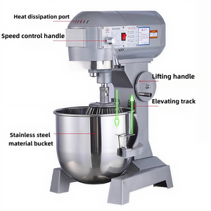 <span class=keywords><strong>2025</strong></span> mới chuyên nghiệp đứng Mixer 15L điện bột bánh Mixer thương mại Máy làm bánh B15 nhà bếp thực phẩm Thiết bị trộn - Product Image 6