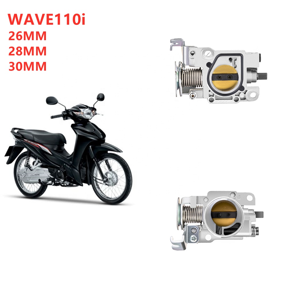26 мм 28 мм 30 мм мотоцикл гоночный Корпус дроссельной заслонки для Honda Wave 110i 125i Wave110i Wave125i