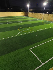 Cage de football en salle Shuangzhu sans remplissage, cinq contre cinq, gazon artificiel vert/blanc, fabrication Jiangsu - Product Image 6