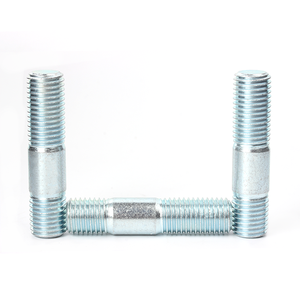 कार्बन स्टील नीला सफेद जस्ता प्लेटेड डबल एंड स्टड बोल्ट डबल साइड थ्रेडेड स्टड स्टड स्टड स्टड - Product Image 4