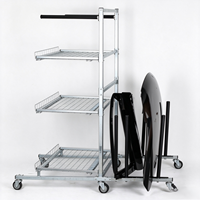 Chariot de rangement mobile pour pièces de carrosserie automobile, support de panneaux de pare-chocs pour atelier de carrosserie, chariot de présentation métallique pour atelier de réparation automobile