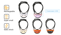 Wiederaufladbares Anti-Bell-Halsband für Hunde mit Ton, Vibration und Schockfunktion – Haustier-Bellkontrolle gegen Gurren