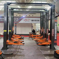 4T Hydraulique Atelier 2 Post Car Lift Hoist Garage Car Lift Bridge 220v 380v