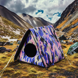 Hot Sale Outdoor Haustier Zelt kalt Regen fest für den Winter Halten Sie Katze Streunende Katzen warm Oxford Stoff Schlaf funktion 2-Personen-Kapazität - Product Image 3