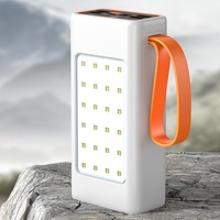 Chargeur USB de haute qualité à grande capacité, batterie externe 50000mAh 70000mAh, chargeur portable pour téléphone portable, ordinateur portable, lampes, camping en plein air