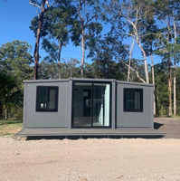 Australie NATA villa de luxe construction rapide maison mobile préfabriquée conteneur extensible pliable en acier maison grand-mère mobile plat