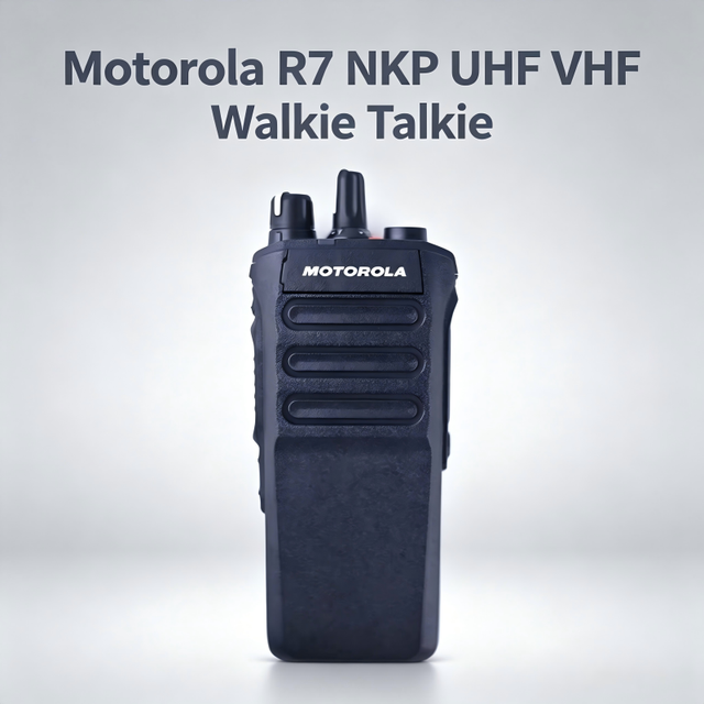 Motorola R7 NKP No Keypad Digital Two Way Radio IMPRES Long Shift Battery DMR Transceiver Logistics Construction Walkie Talkie