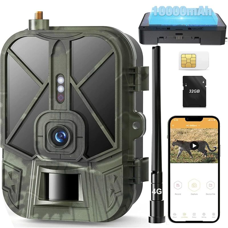 30MP 4K Hunting Trail Camera Wildlife