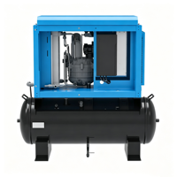 Compresseur d'air à vis à aimant permanent monophasé monophasé Airstone A6E 4,5 kW 6 CV VSD 220 V 8 bars compact pour petit atelier