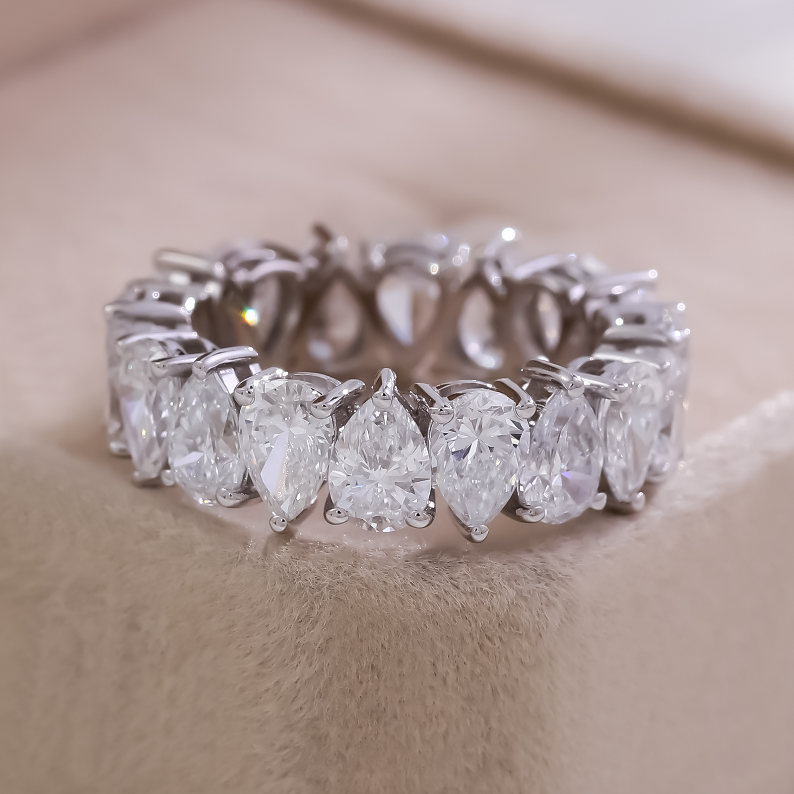 แหวนเพชรแล็บทองแท้ 14k