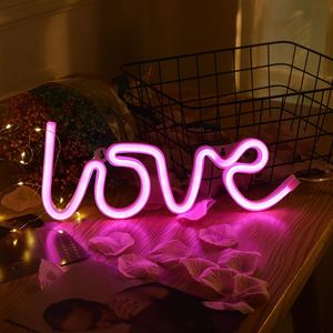 Lampe néon LED « Love » lumineuse pour la Saint-Valentin, idéale pour les propositions, la décoration de fêtes, la décoration de maison et comme cadeau pour adultes - Product Image 2