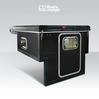 Camper de camion pliable, imperméable et robuste, demi-taille, à ouverture rapide, pour le camping en plein air, les voyages tout-terrain et les aventures sur route