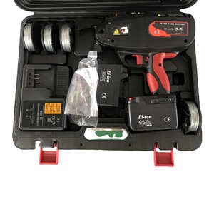Machine à lier les barres d'armature Jiuwei RT450S, batterie Li-ion 14,4 V, entièrement automatique, pour les chantiers de construction - Product Image 1