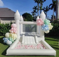 Château gonflable de qualité commerciale pour enfants, anniversaire, mariage, fête, avec fosse à balles et toboggan