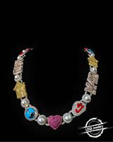 Collier en or 9K-18K de luxe, style hip-hop, chaîne en corde |   Diamant et perle de culture pour mariage, fiançailles et cadeau de fête