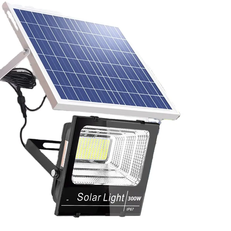 Luces LED solares impermeables IP65 para exteriores, 25W, 30W, 45W, 65W, 100W, 200W, 300W, para pared de Navidad, jardín, calle, reflector Solar