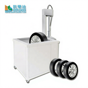 Machine <span class=keywords><strong>de</strong></span> nettoyage ultrasonique électrique pour jantes <span class=keywords><strong>de</strong></span> camion, pneus <span class=keywords><strong>de</strong></span> voiture, roues en alliage d'aluminium, lave-jantes automatique avec réservoir - Product Image 1