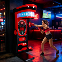 Matériel de divertissement compact pour les salles d'arcade et les espaces de jeu intérieurs restreints – Machine de boxe