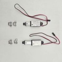 Mini 12V elektrikli lineer aktüatör 2 inç inme hızı 0.6 Inch/S 60N/14LB su geçirmez Motor kabin pencere doğrusal hareket için
