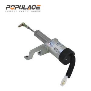 Vanne solénoïde d'arrêt d'incendie 12V DC pour groupe électrogène diesel, noyau en fer 4911834 - Product Image 3