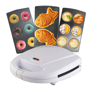 Machine à petit-déjeuner électrique <span class=keywords><strong>multifonction</strong></span> Aifa pour la maison, avec <span class=keywords><strong>gaufrier</strong></span> <span class=keywords><strong>rotatif</strong></span> et plaque de cuisson amovible - Product Image 5