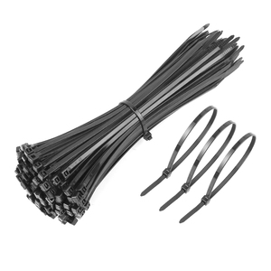 Attaches en nylon 3,6x250 mm - Fixations faciles à utiliser pour l'organisation des câbles, la sécurisation du matériel de camping, le rangement dans le garage - Product Image 6