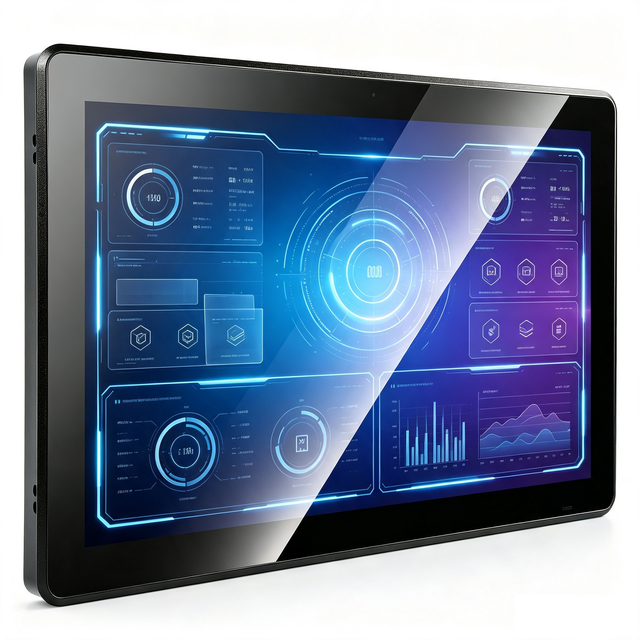 Fanless Embedded Industrial Panel PC 10.1/15.6 Inch Rugged IP65 Waterproof Capacitive Resistive Touch Screen HMI All-in-one PC