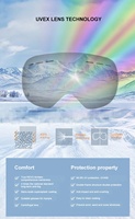 Lunettes de ski pour femmes et hommes, double lentille, anti-buée, accessoires de ski, lunettes, lunettes de protection, rose, anti-UV, coupe-vent, lunettes de myopie clipsables