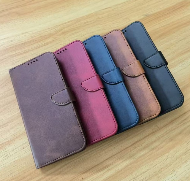 Muti-Functional Flip PU Leather Case Credit Card Holder Magnetic Wallet Phone Cover for Xiaomi 15 17 Pro