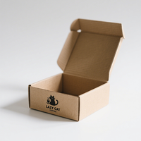 Tasses en verre recyclables personnalisées de haute qualité pour tasses à café, emballées dans une boîte en papier colorée et robuste, esthétiquement agréable