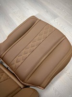 Luxuriöse Sport-Leder-Autositzbezüge Komplettset Innenausstattung Dekoration Kissen Premium Autositzbezug für Benz S